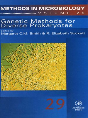 cover image of Genetic Methods for Diverse Prokaryotes